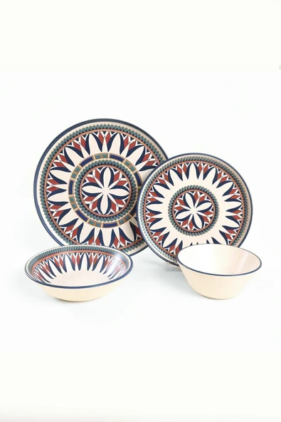 Keramika Keraart Ruby Yemek Takımı 24 Parça 6 Kişilik 20793-94-95 - 8