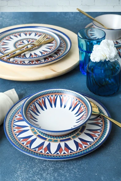 Keramika Keraart Ruby Yemek Takımı 24 Parça 6 Kişilik 20793-94-95 - 4