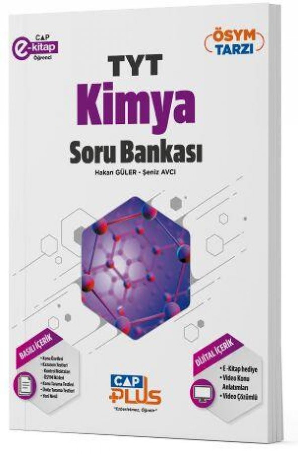 TYT Kimya Plus Soru Bankası Çap Yayınları