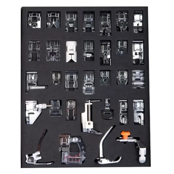 Fdm Ev Tipi Dikiş Makinesi Ayak Seti (32 Parça) Gt-32 ürün görseli 1