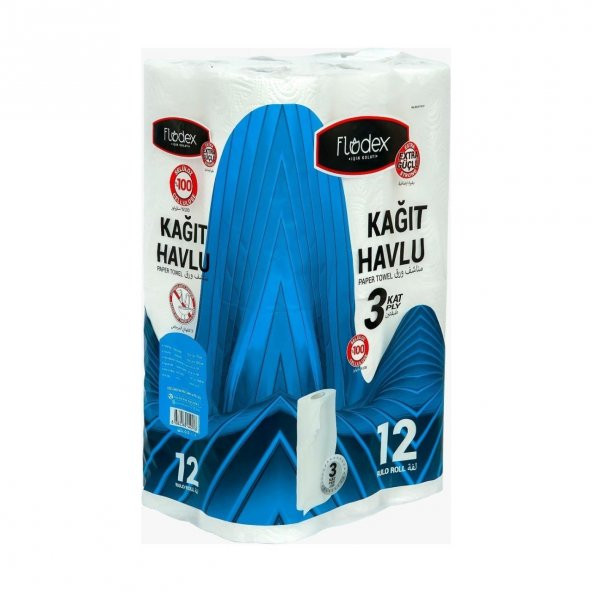 Flodex 3 Katlı Tuvalet Kağıdı 32li ( 96 Rulo )
