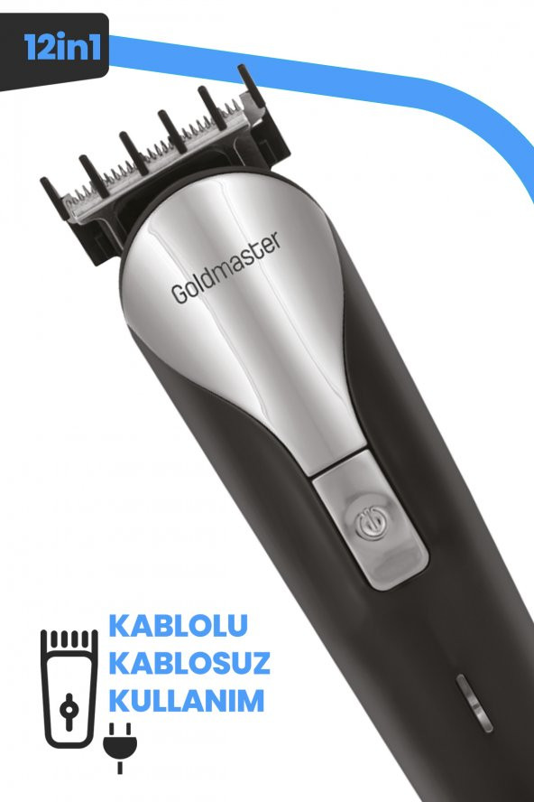 Goldmaster Janti Paslanmaz Çelik 9in1 Standlı Erkek Bakım Seti GM7141 - 4