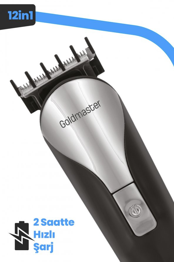 Goldmaster Janti Paslanmaz Çelik 9in1 Standlı Erkek Bakım Seti GM7141 - 7