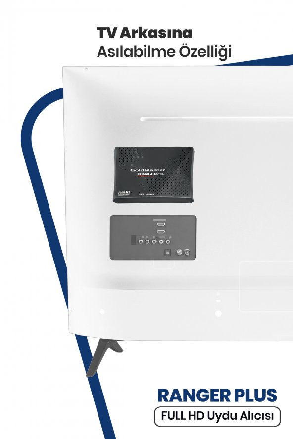 Goldmaster Ranger Plus Full Hd Uydu Cihazı 2 Adet Kumandalı 10 Yıl Garantili - 2