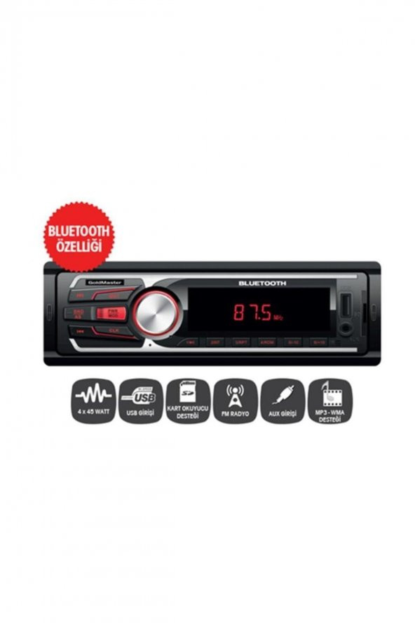 Goldmaster Sd-2118 Bluetooth Usb Oto Radyo