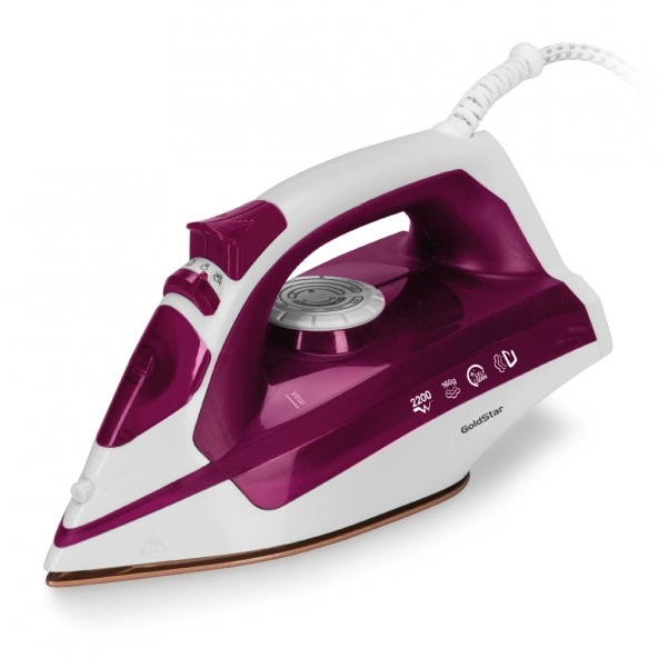 GoldStar Goldstar ST-7600 Beyaz Seramik Taban Ütü - 1