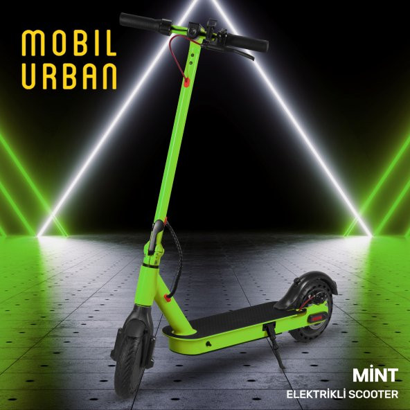 Mobil Urban Mobil Urban Mint Led Ekranlı Katlanabilir Elektrikli Scooter Yeşil