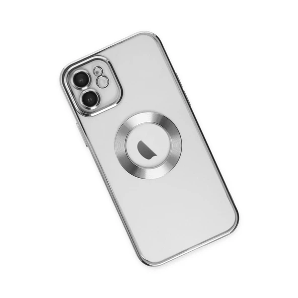 iPhone 12 Kılıf Hole Lazer Silikon Kapak - 7