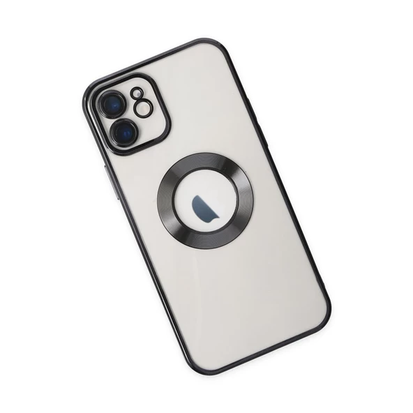iPhone 12 Kılıf Hole Lazer Silikon Kapak - 10