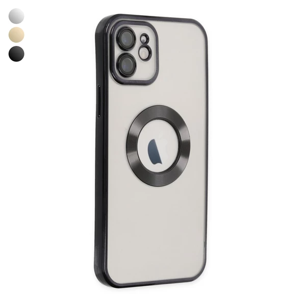 iPhone 12 Kılıf Hole Lazer Silikon Kapak