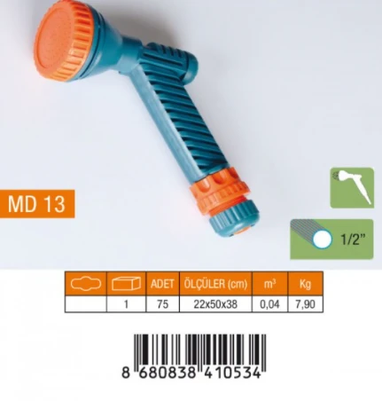 TETİKSİZ TABANCA SÜZEK 1/2"LÜX REKOR MD13