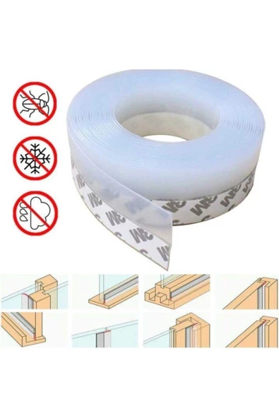 Contacall Rüzgar Ve Soğuk Kesici Kapı Pencere Bandı 3 Metre - 2