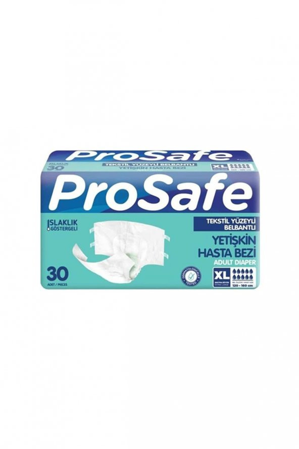 Prosafe Belbantlı Yetişkin Hasta Bezi XL 30 Adet