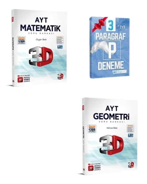 AYT Matematik Geometri Soru Bankası Set