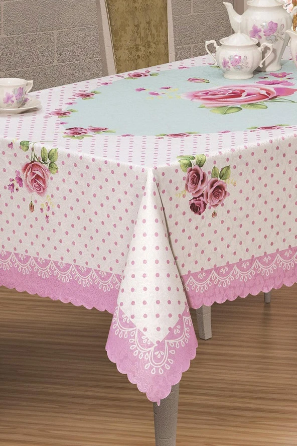 3D Dijital baskılı masa örtüsü Garden - 2