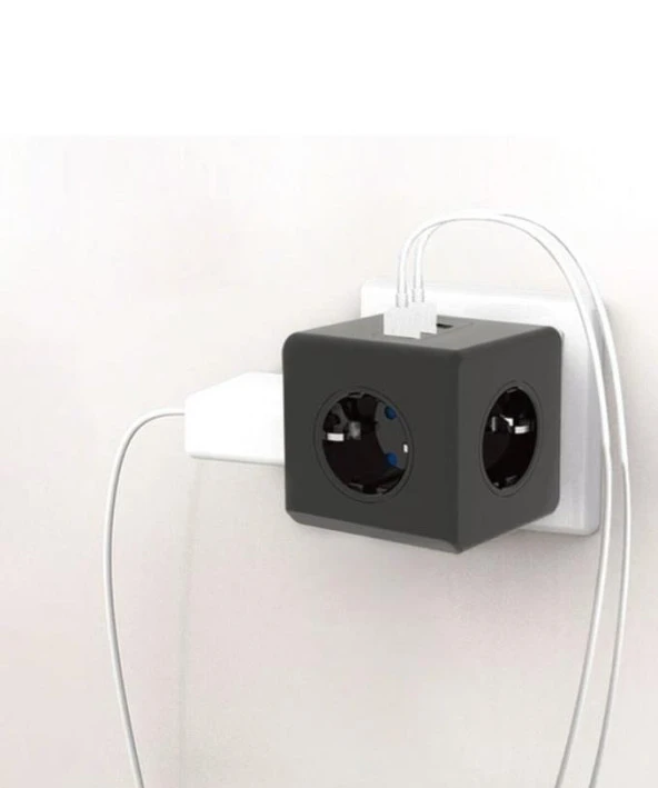 Fulltech Termal Akım Korumalı, Isıya Dayanıklı Çoklu Piriz, 3x USB FTR-09 - 2