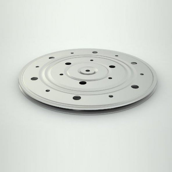 Mesan Tv Altı Metal  (Yuvarlak) (0016 C) - 1