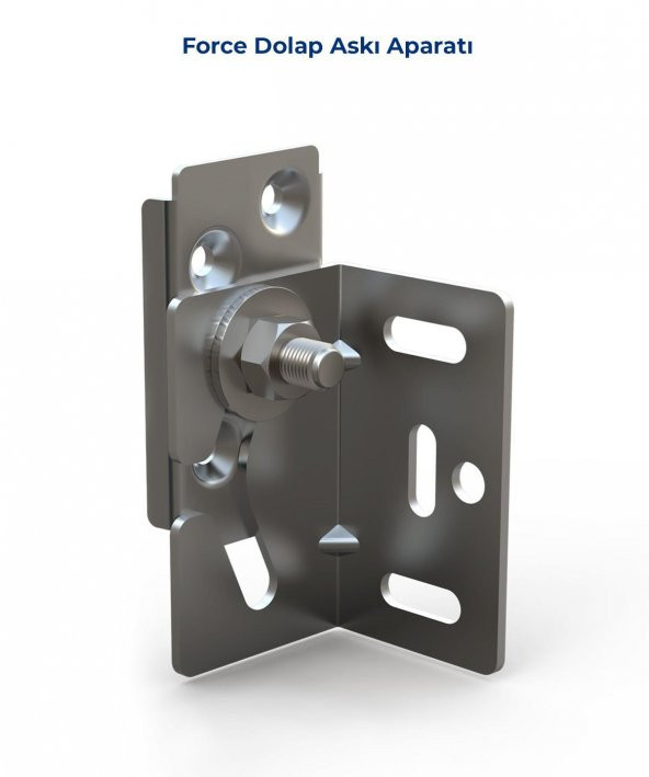 Mesan Banyo Dolabı Askı Elemanı 1.5mm Force - Resim 5