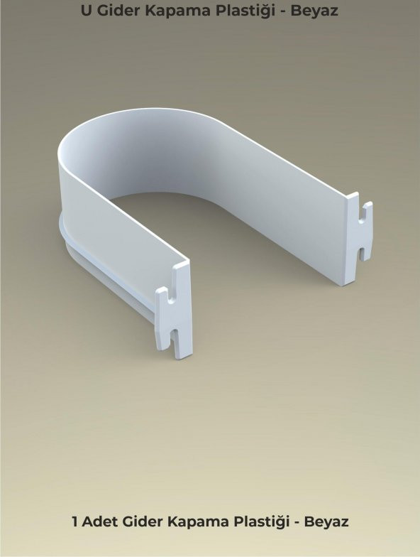 Mesan Gider Kapama Plastik Beyaz (0098)