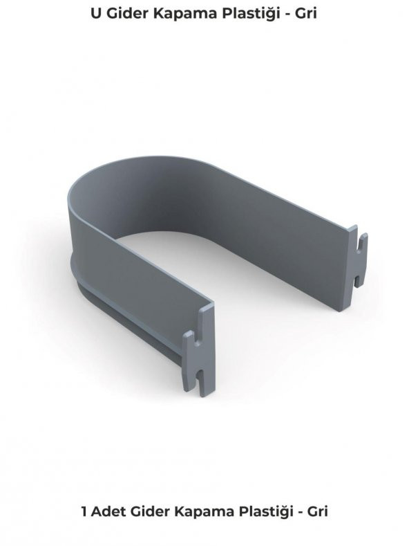 Mesan Gider Kapama Plastik Gri (0098) - 6