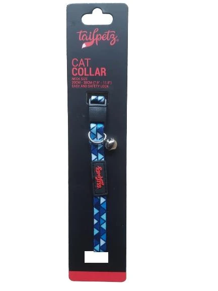 Tailpetz Cat Color Easy & Safety Lock Mosaic Ayarlanır Kedi Boyun Tasması ürün görseli