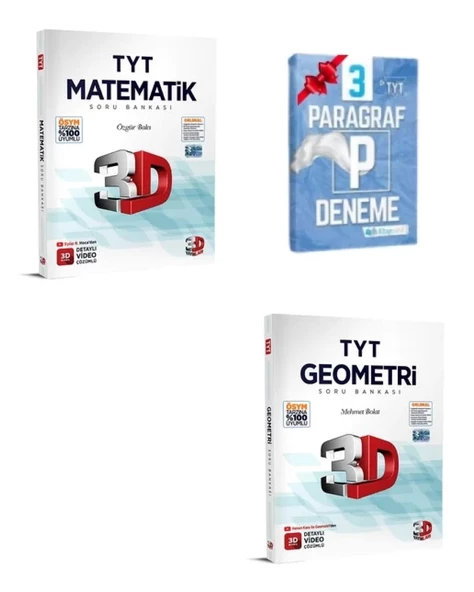 TYT Matematik ve Geometri Soru Bankası Seti