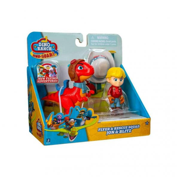 Dino Ranch 2’li Figür Paketi Jon&Blıtz DNA00401