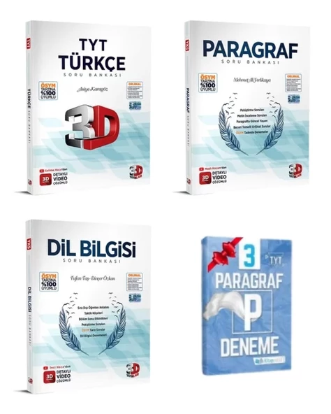 TYT Türkçe Paragraf ve Dil Bilgisi Soru Bankası