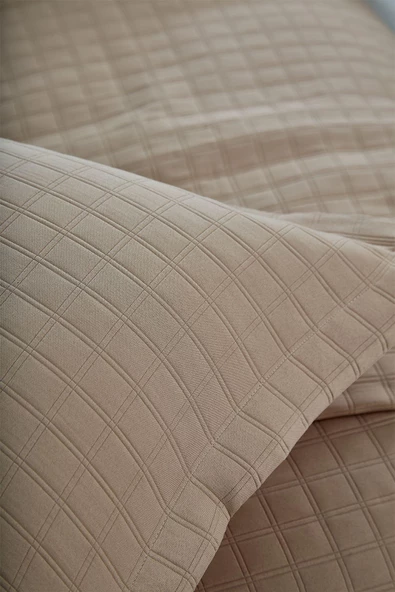 %100 Pamuk Danilo Nevresimli Pike Seti Çeyiz Seti (9 Parça) - 5