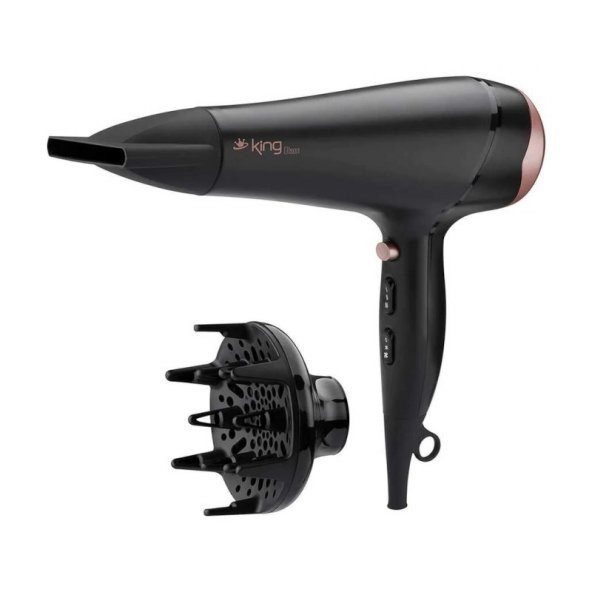 King Ksk 435 Olson 2200 W Saç Kurutma Makinesi Rose - 2