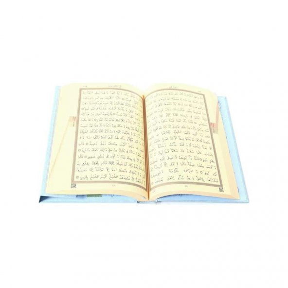 Hayrat Neşriyat Orta Boy Kuran-I Kerim (2 Renkli, Mavi, Mühürlü) - Resim 3