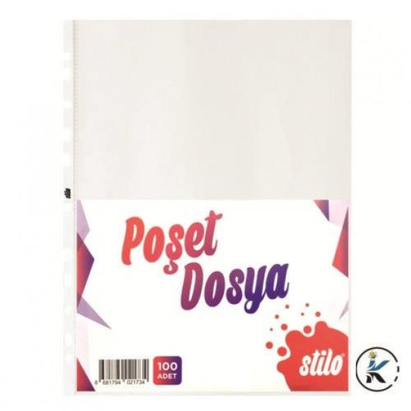 Stilo Eco Poşet Dosya 100lü