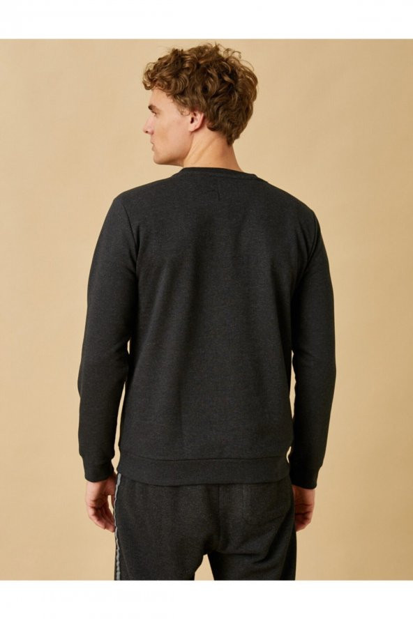 Basic Sweatshirt Pamuklu - 4
