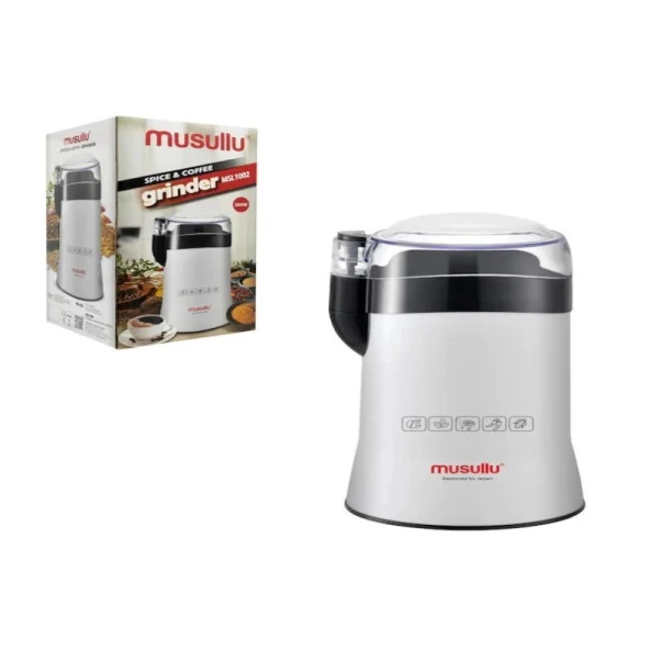 Musullu Kahve ve Baharat Öğütücü 200W msl- 1002 - 2