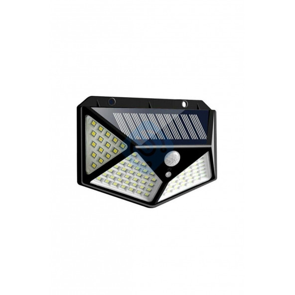 100 LED Solar Hareket Sensörlü Güneş Enerjili 3 Mod Duvar Bahçe Karavan Kamp Lambası D03 - 2