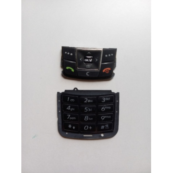 ASLANTİC SAMSUNG E250 ORJ TUŞ TAKIMI 3 RENK SEÇENEĞİ - 2