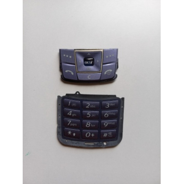 ASLANTİC SAMSUNG E250 ORJ TUŞ TAKIMI 3 RENK SEÇENEĞİ - 3