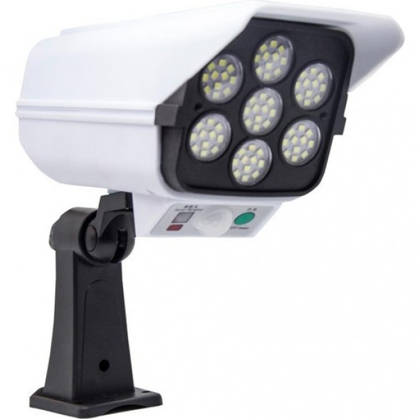 Güneş Enerjili Solar Bahçe Aydınlatması Powerdex 2178 Kamera Görünümlü Solar Aydınlatma D13 - 2