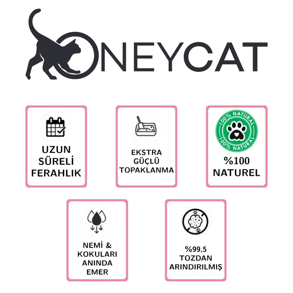 Oneycat 20lt. Pudra Kokulu Kedi Kumu - 3