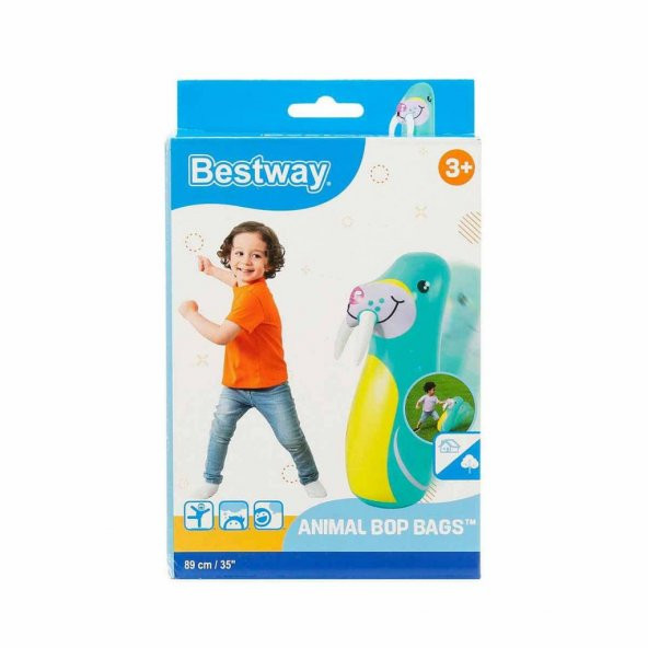 Bestway Bop Bags Deniz Aslanı Desenli Sulu Hacıyatmaz 52152-1