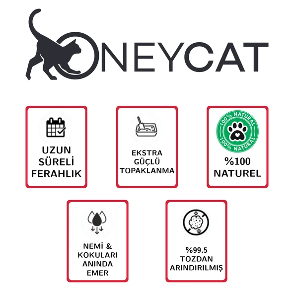 Oneycat 20lt. Naturel Kokusuz Kedi Kumu - 3