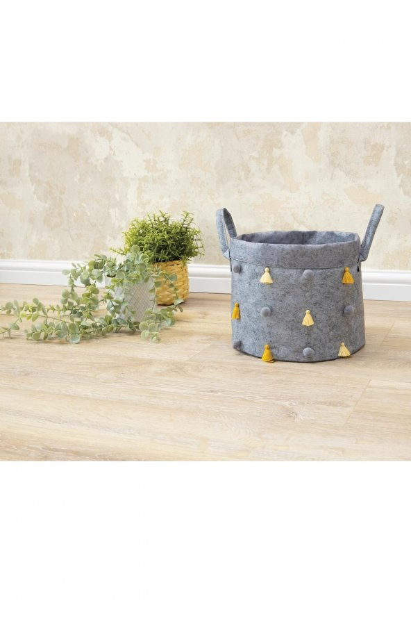 PONPONLU YUVARLAK DÜZENLEYİCİ MEGA 25*29*29 ürün görseli 1