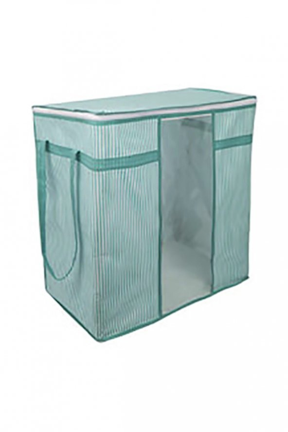 PENCERELİ SAKLAMA ÇANTASI 50x45x30 cm MAVİ ürün görseli 1