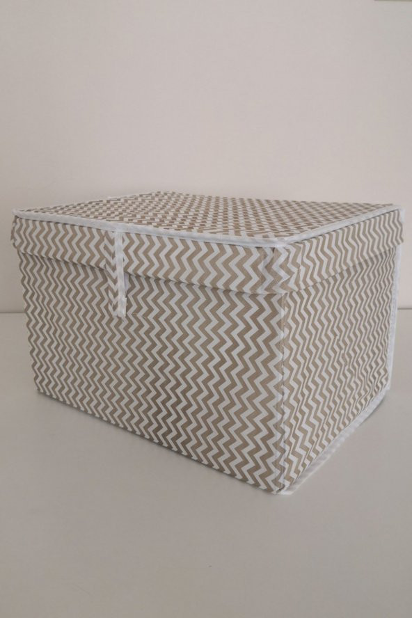 ÇOK AMAÇLI KUTU MİNİ 40x30x26 cm KAHVE - 2