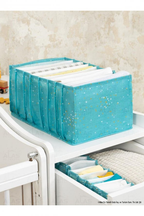 BABY BEBEK AKORDİYON DÜZENLEYİCİ LARGE MAVİ ürün görseli 1