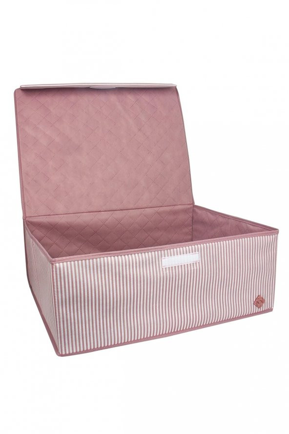 ÇOK AMAÇLI KUTU BAZA 50x40x19 cm PEMBE