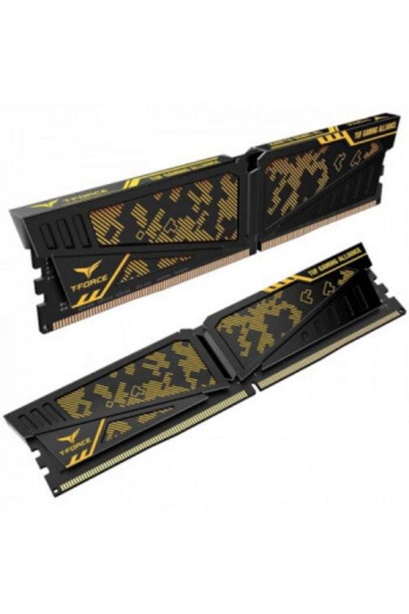 TEAM T-FORCE VULCAN TUF GAMİNG ALLİANCE 16 GB (2-8GB) 3600 MHZ CL18 DDR4 GAMİNG RAM - 2