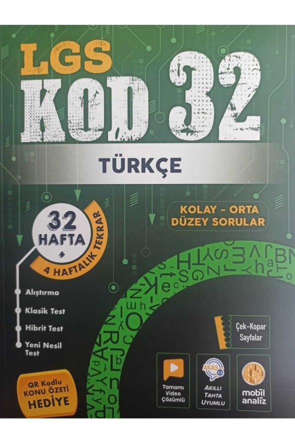 Lgs Türkçe Kod 32