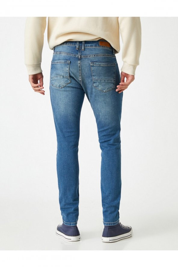 KOTON Skinny Fit Kot Pantolon - Michael Jean - 4