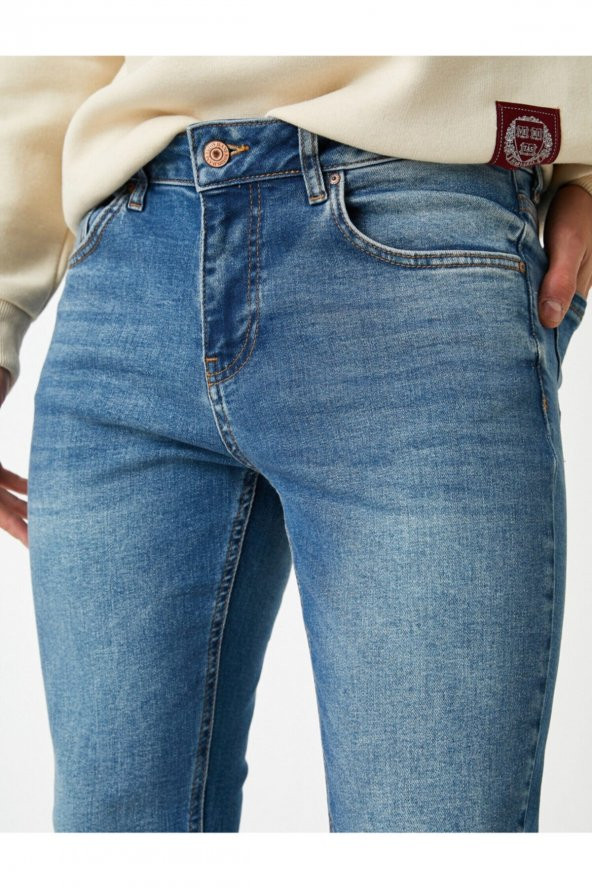 KOTON Skinny Fit Kot Pantolon - Michael Jean - 5